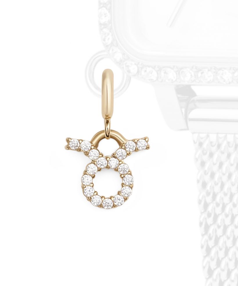 Colgante Daniel Wellington Charm Gold Taurus
