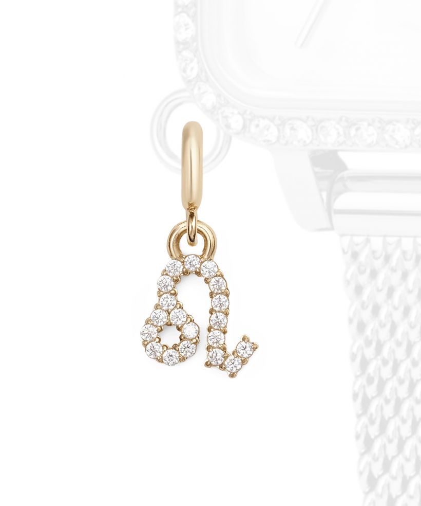Colgante Daniel Wellington Charm Gold Leo