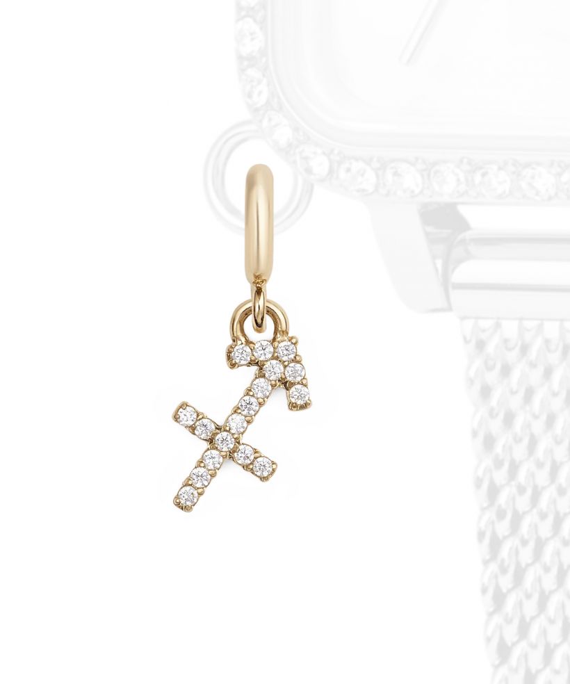 Colgante Daniel Wellington Charm Gold Sagittarius