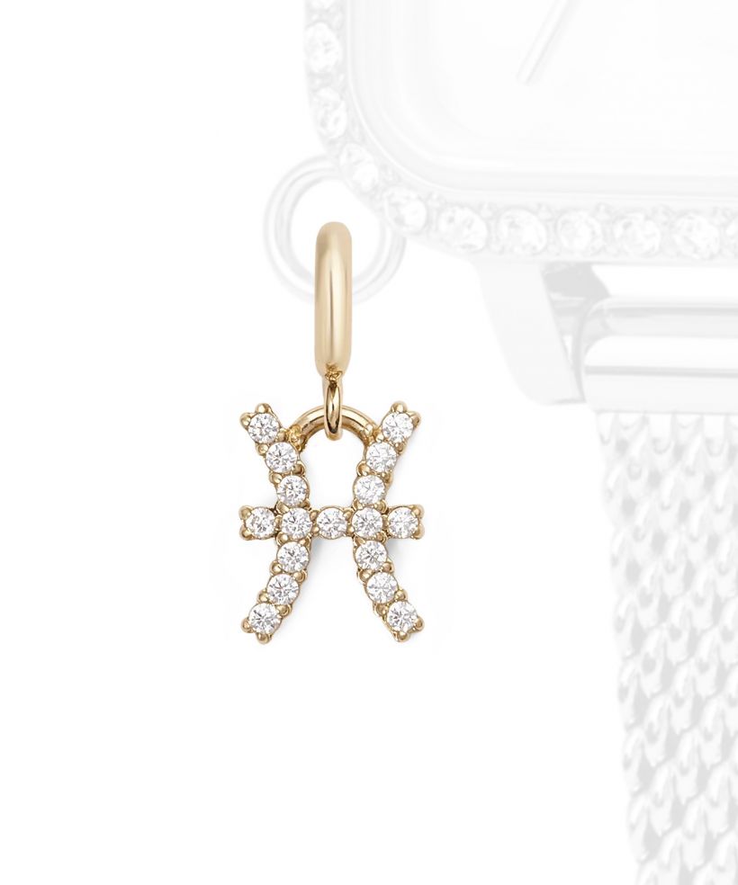 Colgante Daniel Wellington Charm Gold Pisces