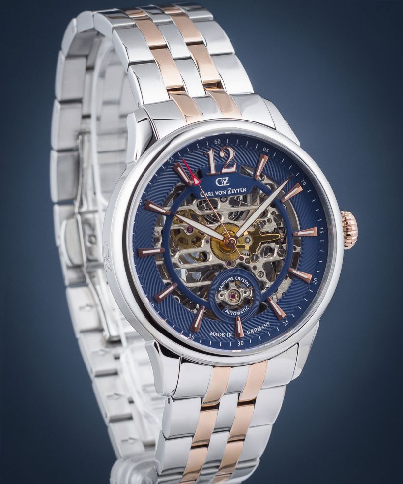 Reloj para hombres Carl von Zeyten Schramberg Skeleton Automatic Limited Edition
