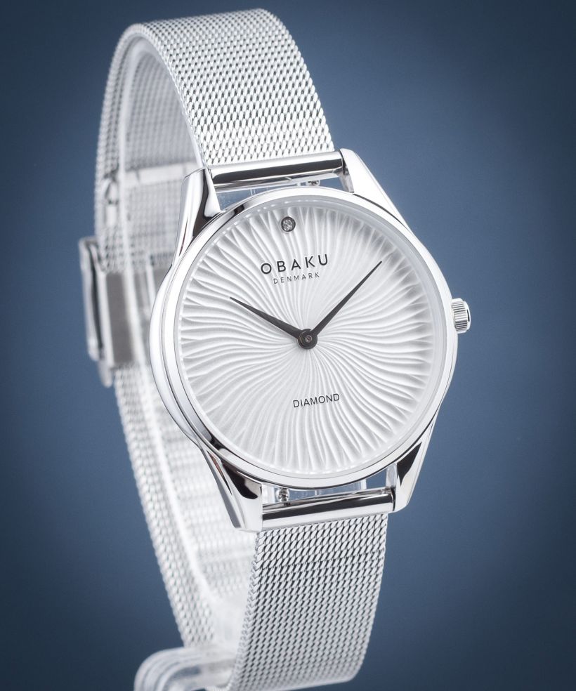 Reloj para mujeres Obaku Smykke Silver