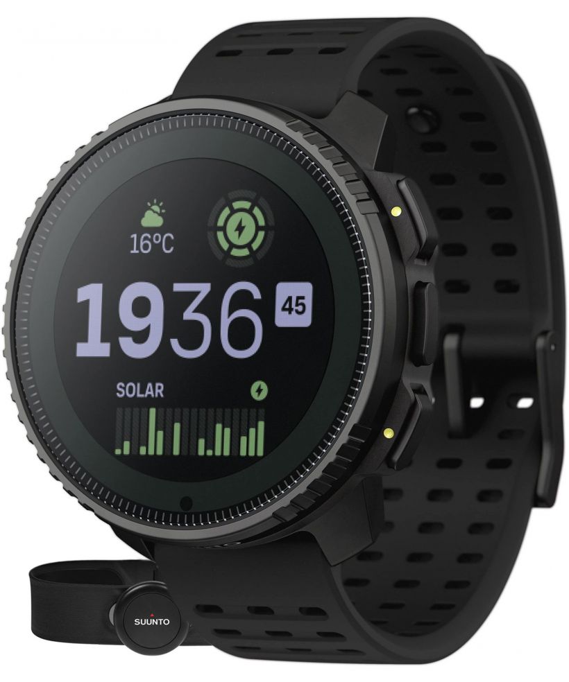 Reloj Deportivo unisex Suunto Vertical Solar All Black + pas HR