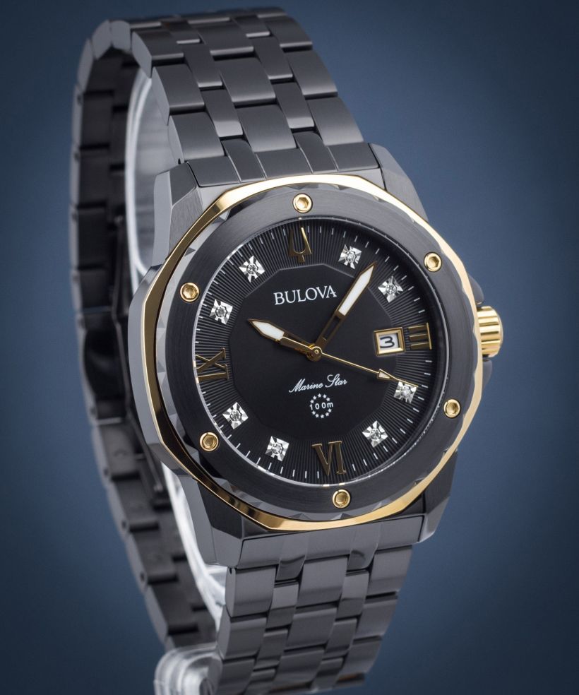 Reloj para hombres Bulova Marine Star Diamonds