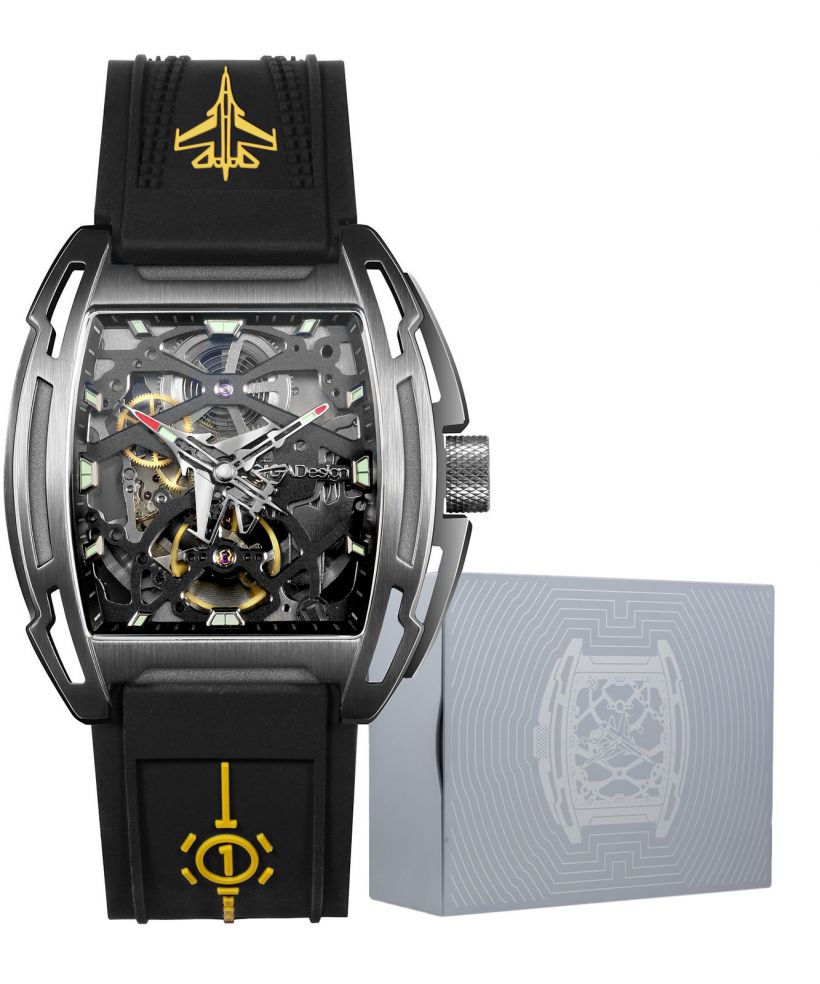 Reloj para hombres Ciga Design Aircraft Carrier Skeleton Limited Edition