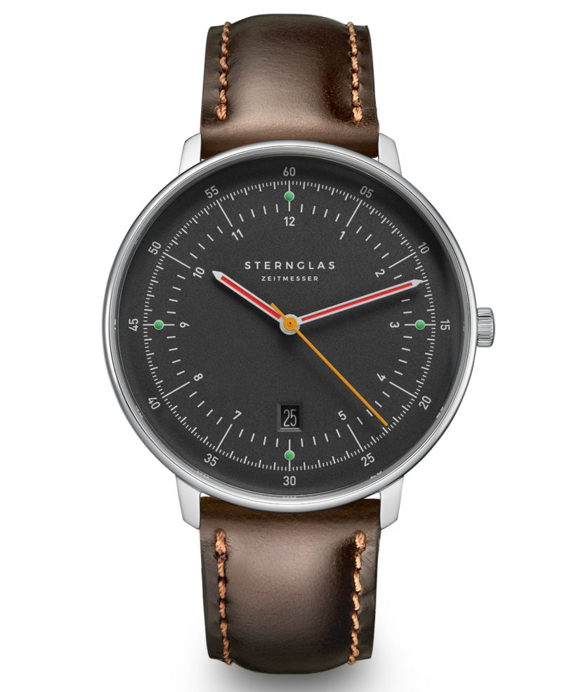 Reloj para hombres Sternglas Hamburg Neugraphite