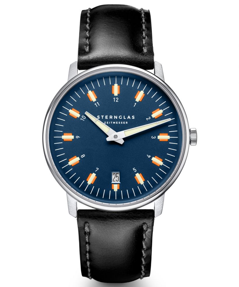 Reloj para hombres Sternglas Egor Blue Silver