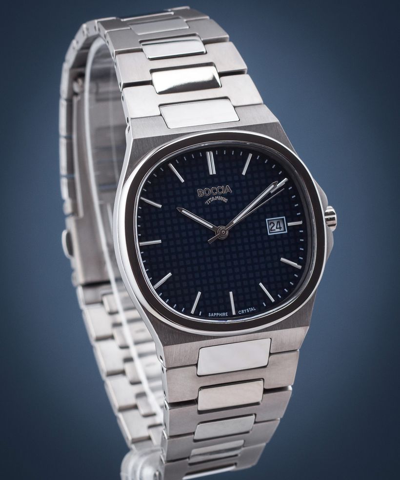 Reloj para hombres Boccia Titanium Sapphire