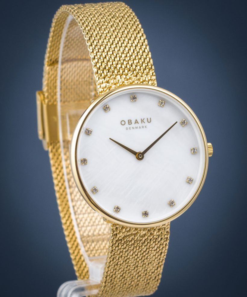 Reloj para mujeres Obaku Glans Golds