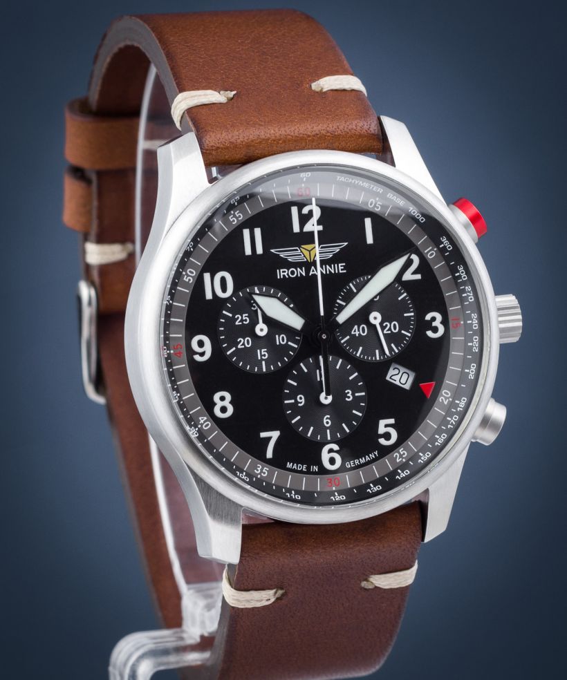 Reloj para hombres Iron Annie F13 Tempelhof Chronograph
