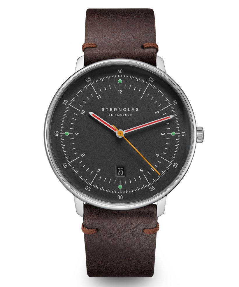 Reloj para hombres Sternglas Hamburg Neugraphite