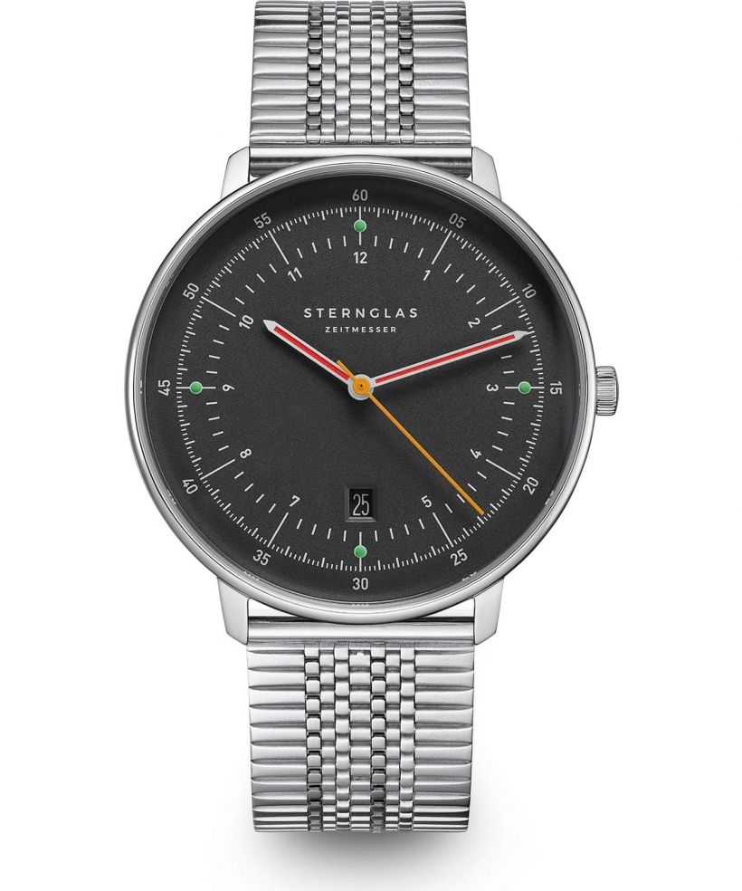 Reloj para hombres Sternglas Hamburg Neugraphite