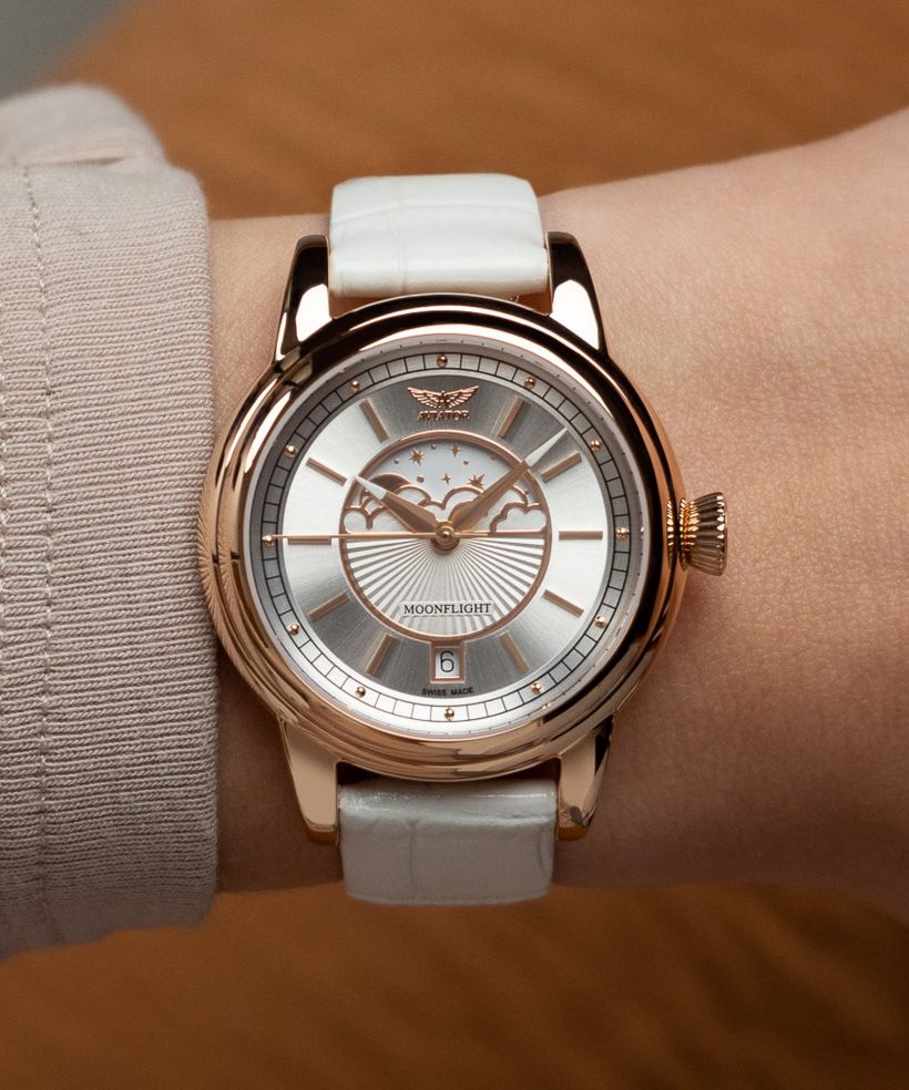 Reloj para mujeres Aviator Douglas Moonflight