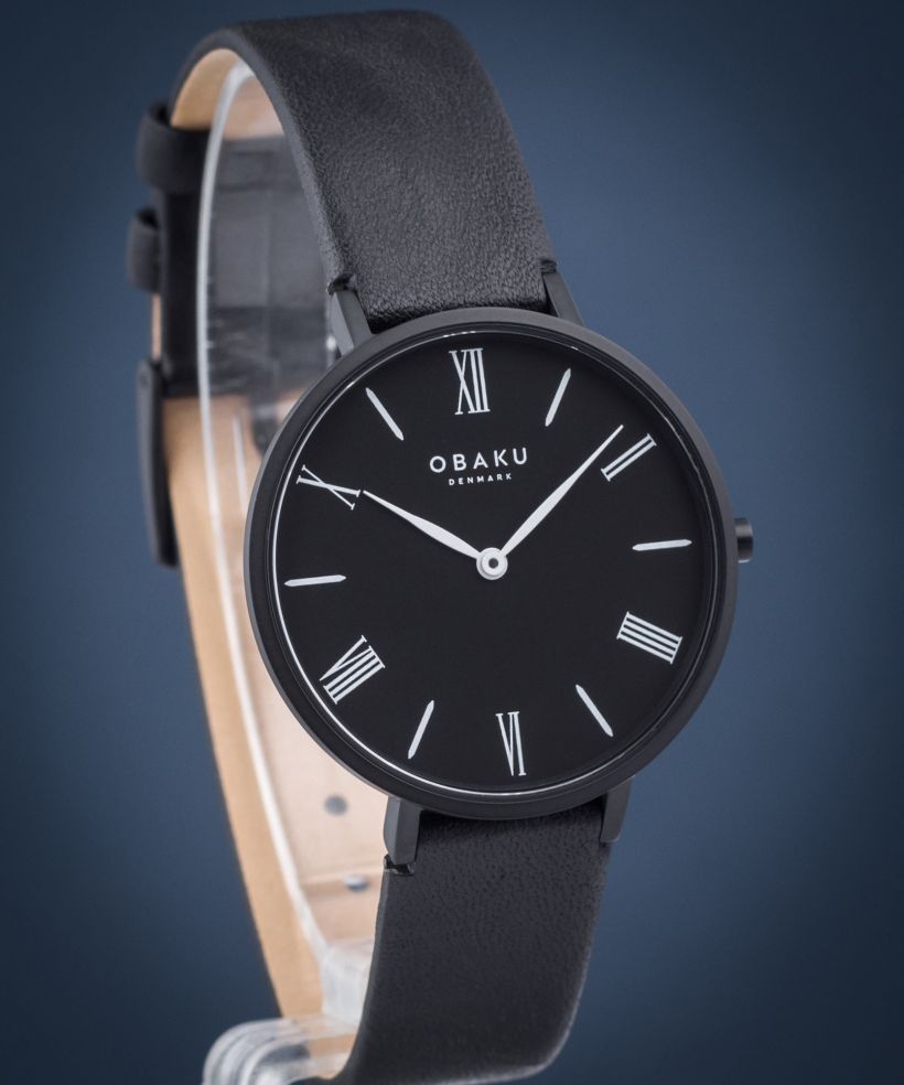 Reloj para mujeres Obaku Folie Lille Ebony