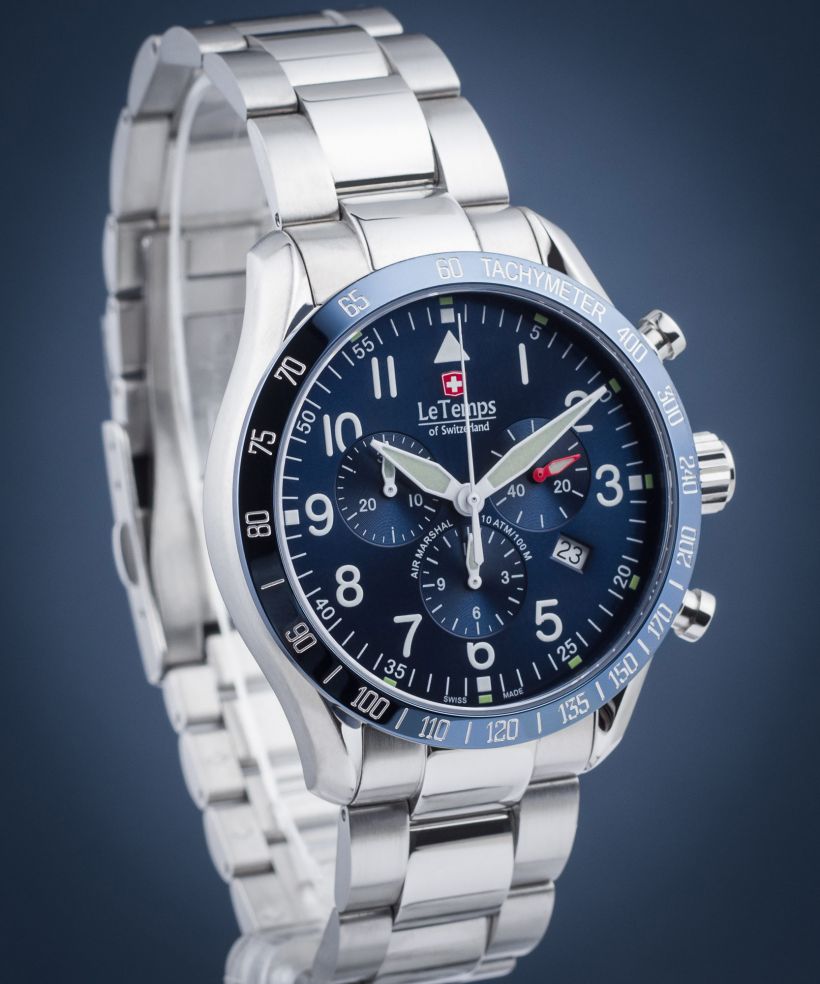 Reloj para hombres Le Temps Air Marshal Chronograph