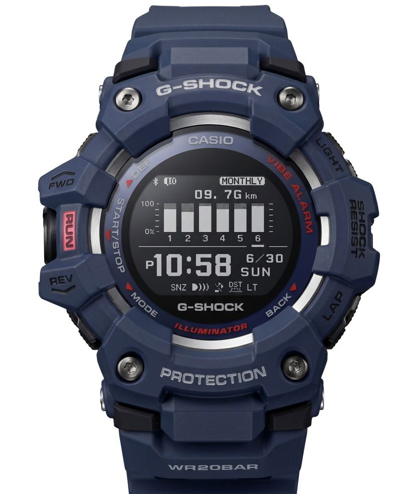 Reloj para hombres Casio G-Shock G-Squad Bluetooth Sync Step Tracker