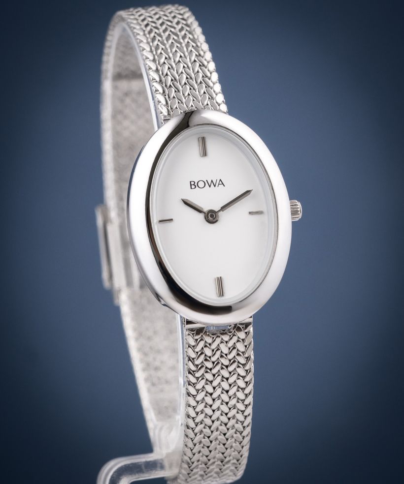 Reloj para mujeres BOWA Oslo White-Silver Mesh 23
