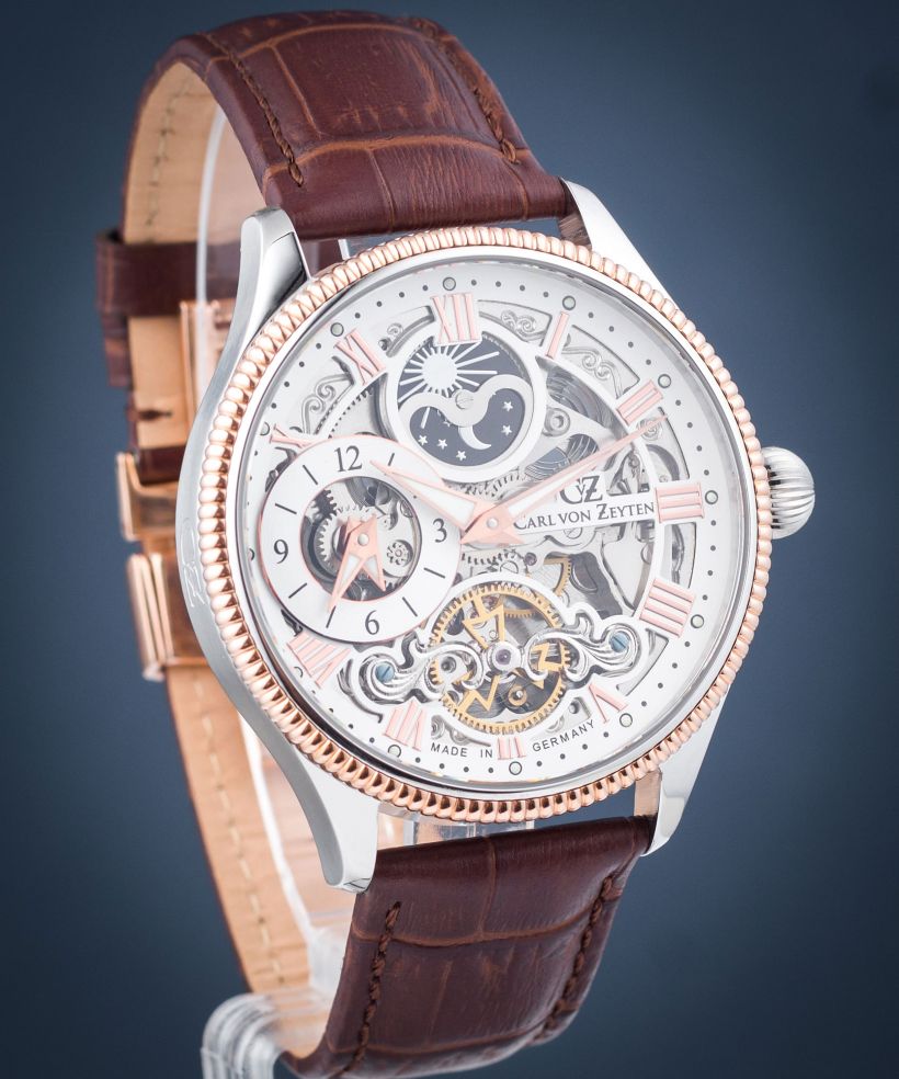 Reloj para hombres Carl von Zeyten Kirnbach Skeleton Automatic
