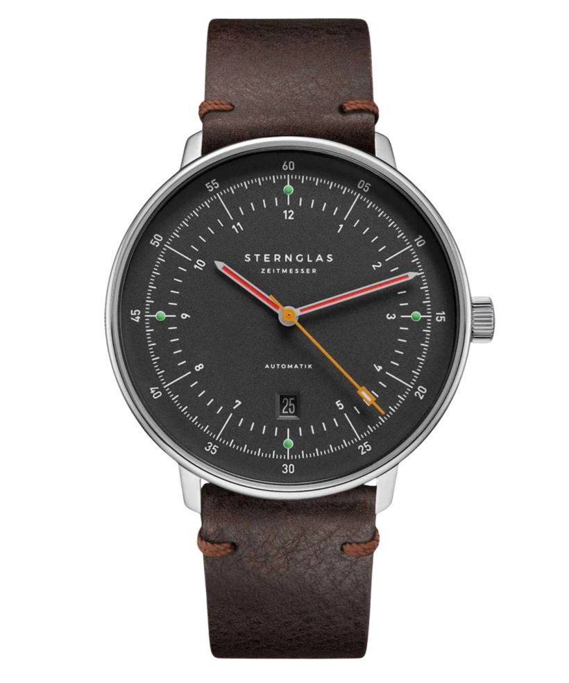 Reloj para hombres Sternglas Hamburg Neugraphit Automatic