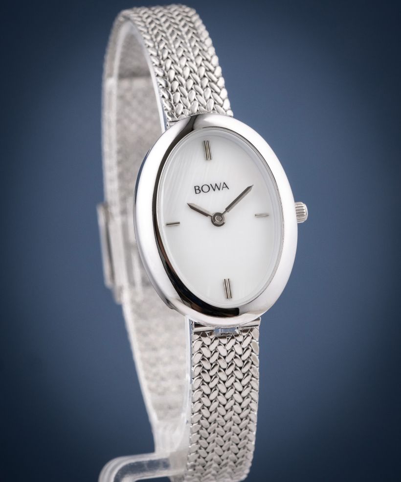 Reloj para mujeres BOWA Oslo Pearl-Silver Mesh 23