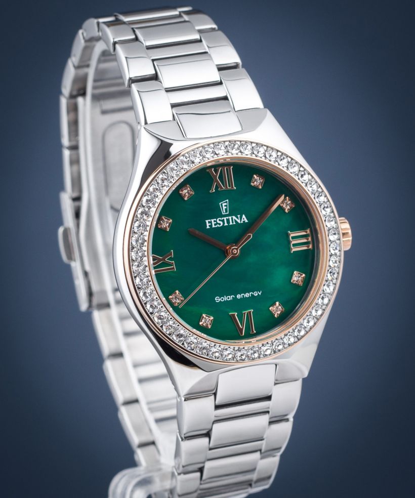 Reloj para mujeres Festina Solar Energy Green Petite