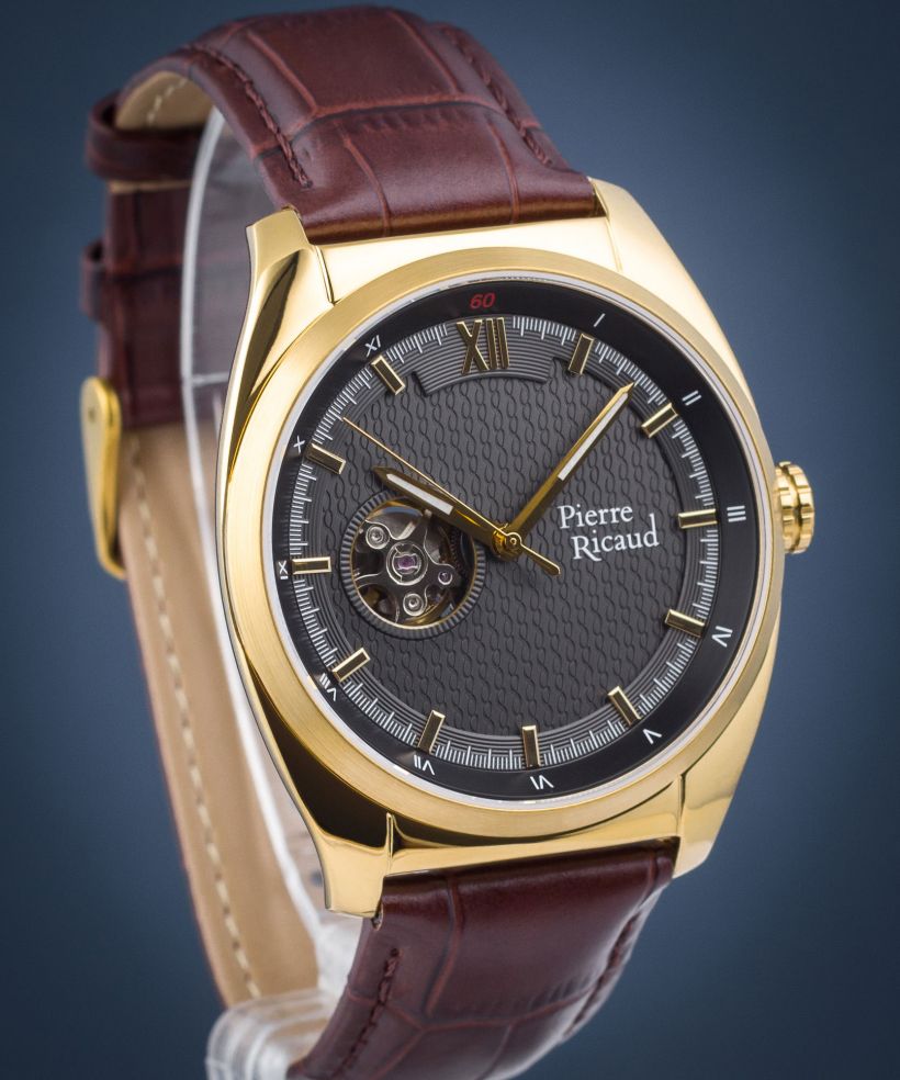 Reloj para hombres Pierre Ricaud Automatic Open Heart