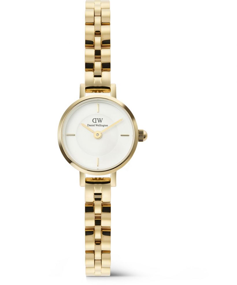 Reloj para mujeres Daniel Wellington Petite Mini Arch 3-link White Gold
