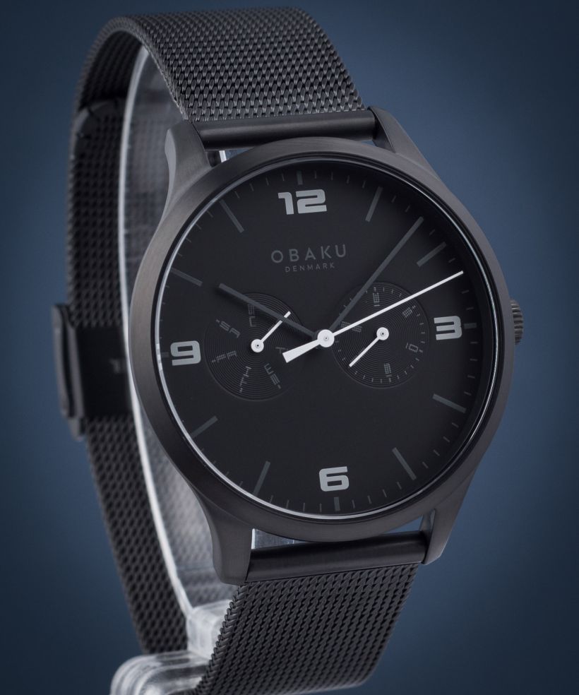 Reloj para hombres Obaku Ask Charcoal
