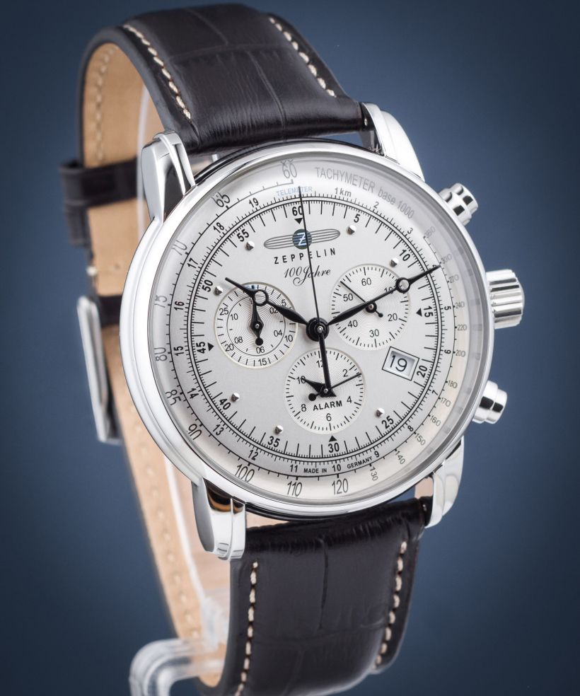 Reloj para hombres Zeppelin 100 Jahre Zeppelin Chronograph Alarm