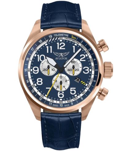 Reloj para hombres Aviator Airacobra P45 Chronograph
