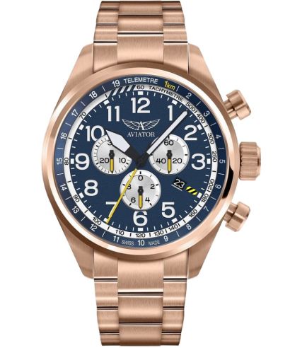 Reloj para hombres Aviator Airacobra P45 Chronograph