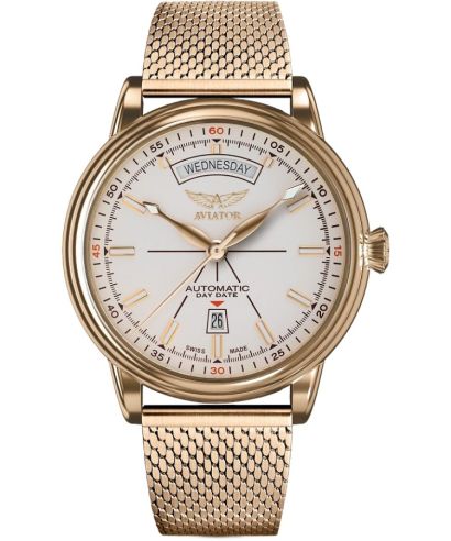 Reloj para hombres Aviator Douglas Day-Date Automatic Limited Edition