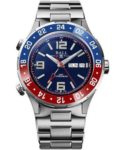 Reloj para hombres Ball Roadmaster Marine GMT Automatic Titanium Limited Edition