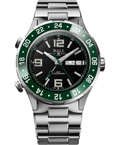 Reloj para hombres Ball Roadmaster Marine GMT Automatic Titanium Chronograph Limited Edition