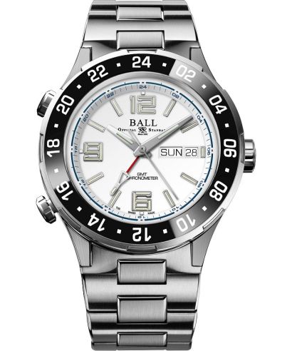 Reloj para hombres Ball Roadmaster Marine GMT Automatic Titanium Chronograph Limited Edition
