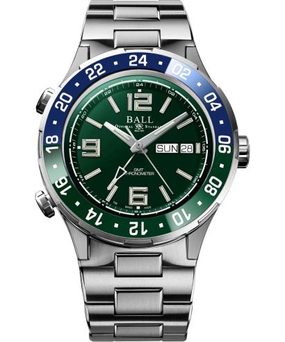 Reloj para hombres Ball Roadmaster Marine GMT Automatic Titanium Chronograph Limited Edition