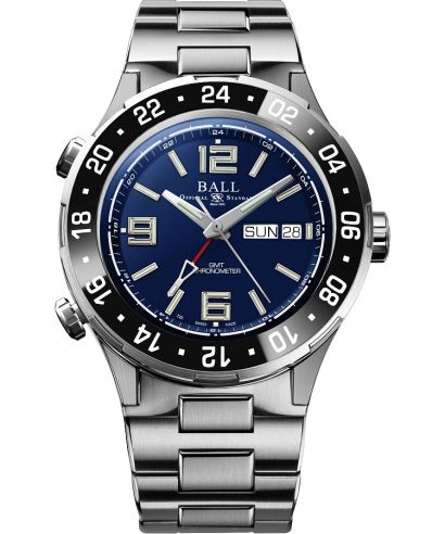 Reloj para hombres Ball Roadmaster Marine GMT Automatic Titanium Chronograph