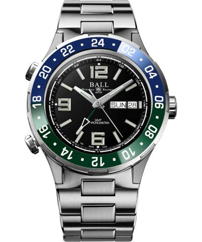 Reloj para hombres Ball Roadmaster Marine GMT Automatic Titanium Chronograph Limited Edition