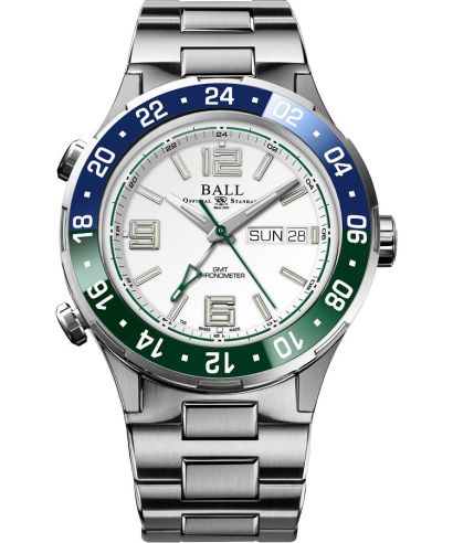 Reloj para hombres Ball Roadmaster Marine GMT Automatic Titanium Chronograph Limited Edition