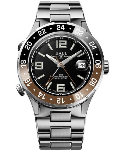 Reloj para hombres Ball Roadmaster Pilot GMT Automatic Titanium Chronograph Limited Edition