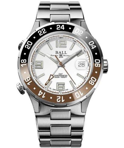 Reloj para hombres Ball Roadmaster Pilot GMT Automatic Titanium Chronograph Limited Edition