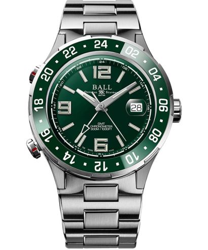 Reloj para hombres Ball Roadmaster Pilot GMT Automatic Titanium Chronograph Limited Edition