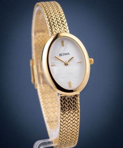 Reloj para mujeres BOWA Oslo Pearl-Gold Mesh 23