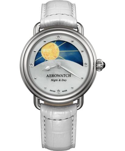 Reloj para mujeres Aerowatch 1942 Night & Day Quartz