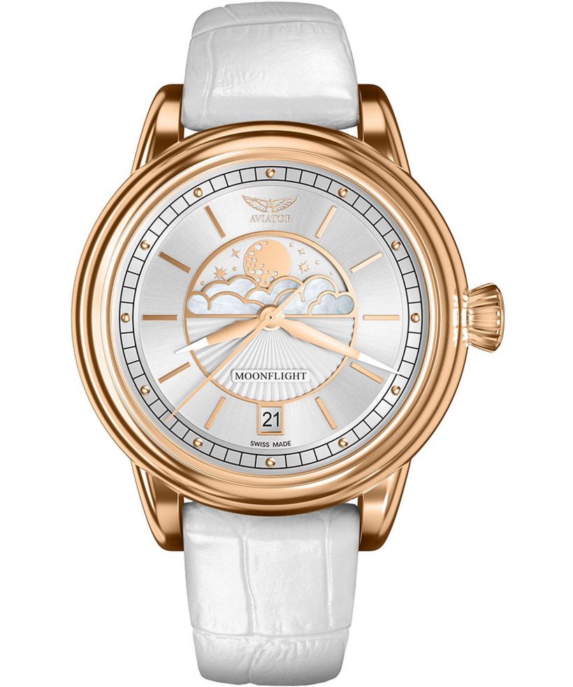 Reloj para mujeres Aviator Douglas Moonflight