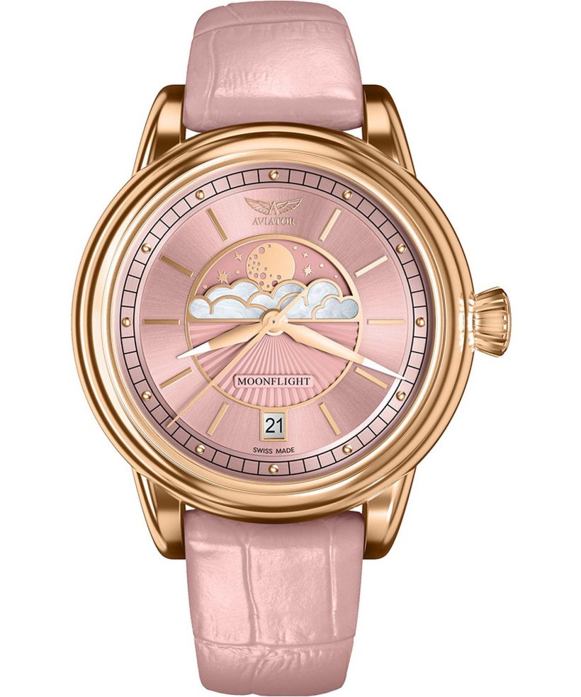 Reloj para mujeres Aviator Douglas Moonflight