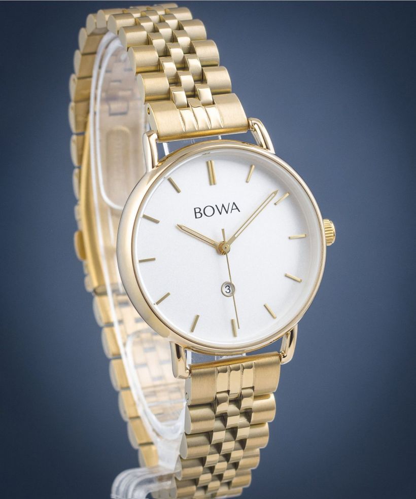 Reloj para mujeres BOWA Milan White Gold Steel 34