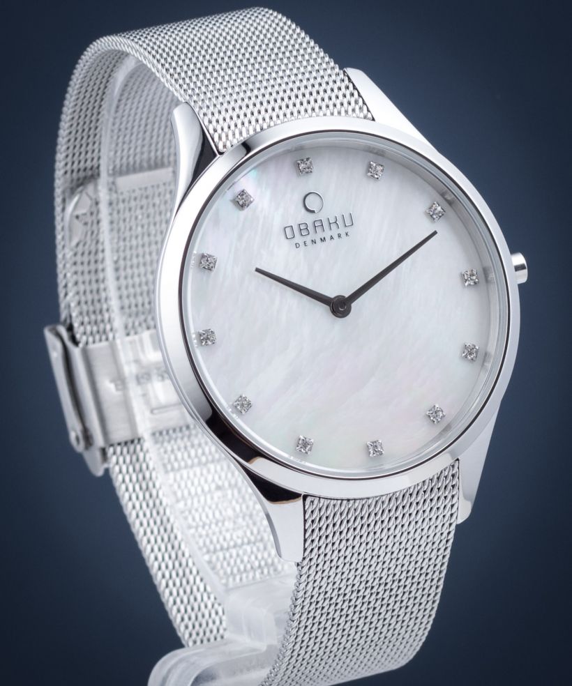 Reloj para mujeres Obaku Fin Steel