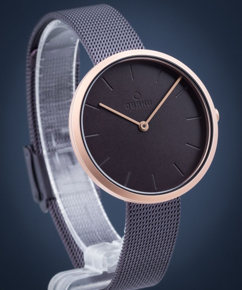 Reloj para mujeres Obaku Hassel Lille Walnut
