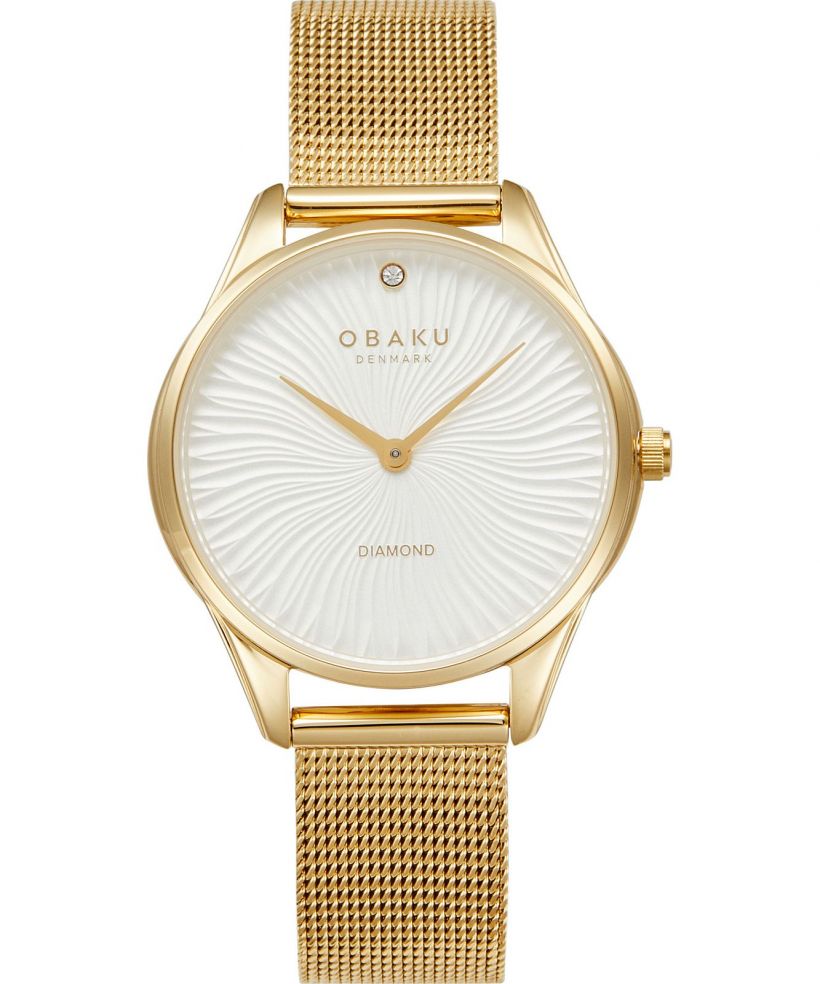 Reloj para mujeres Obaku Smykke Gold